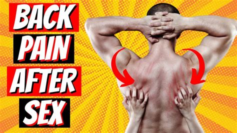 sex back|Prevent Back Pain After Sex